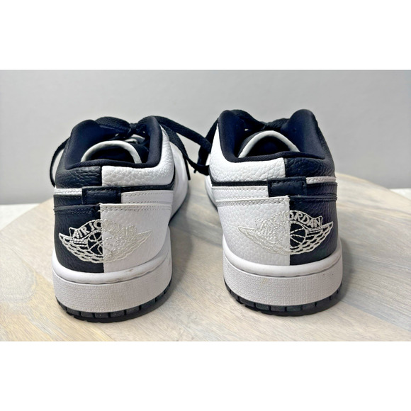 Nike Women's Jordan 1 Low SE Homage split White Black DR0502-101 Sz 10.5 - Picture 4 of 9